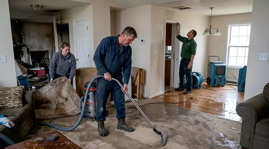 How Does Firefighting Water Damage a Home?