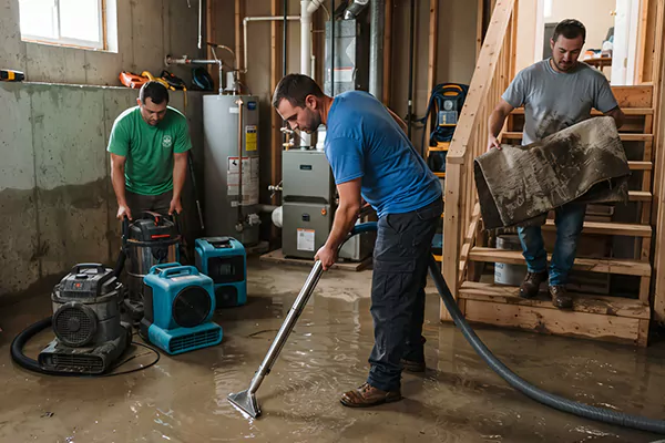 Basement Flood Cleanup Hemet