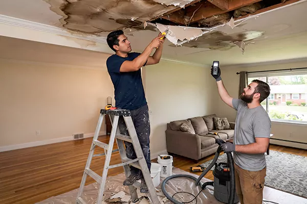 Ceiling Water Damage Restoration Hemet