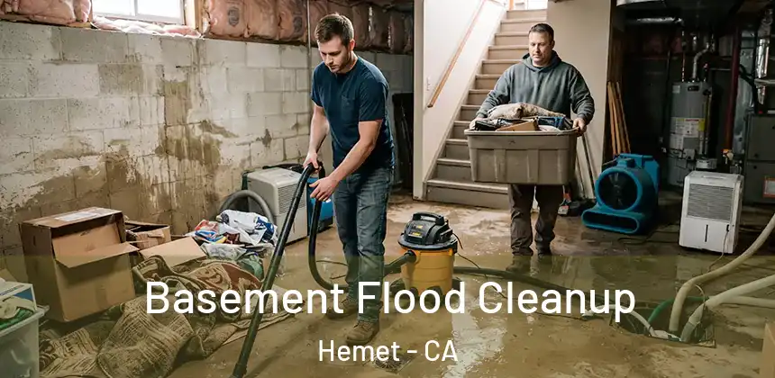  Basement Flood Cleanup Hemet - CA