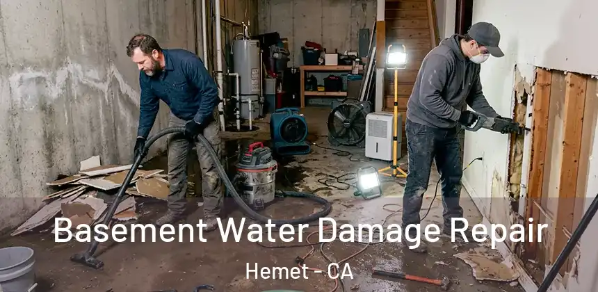  Basement Water Damage Repair Hemet - CA