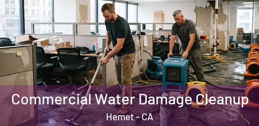Commercial Water Damage Cleanup Hemet - CA