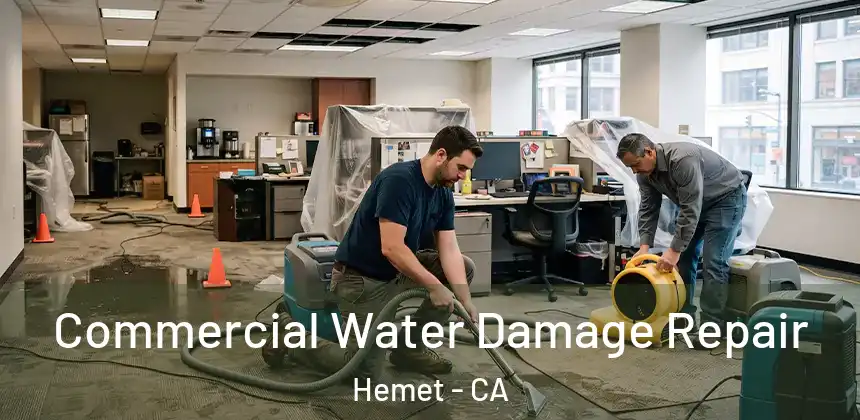 Commercial Water Damage Repair Hemet - CA