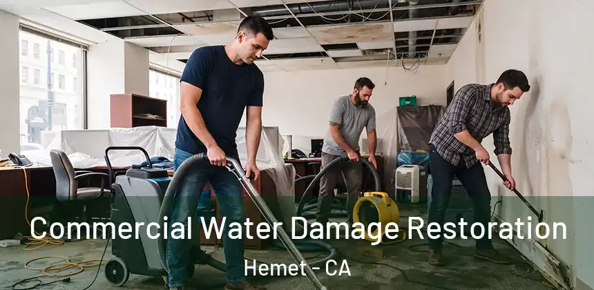 Commercial Water Damage Restoration Hemet - CA