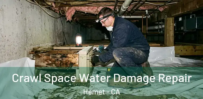  Crawl Space Water Damage Repair Hemet - CA