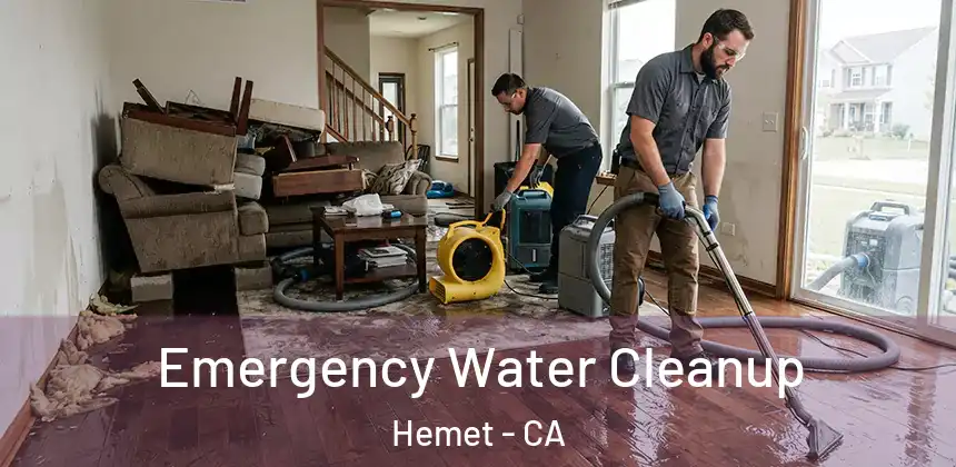  Emergency Water Cleanup Hemet - CA