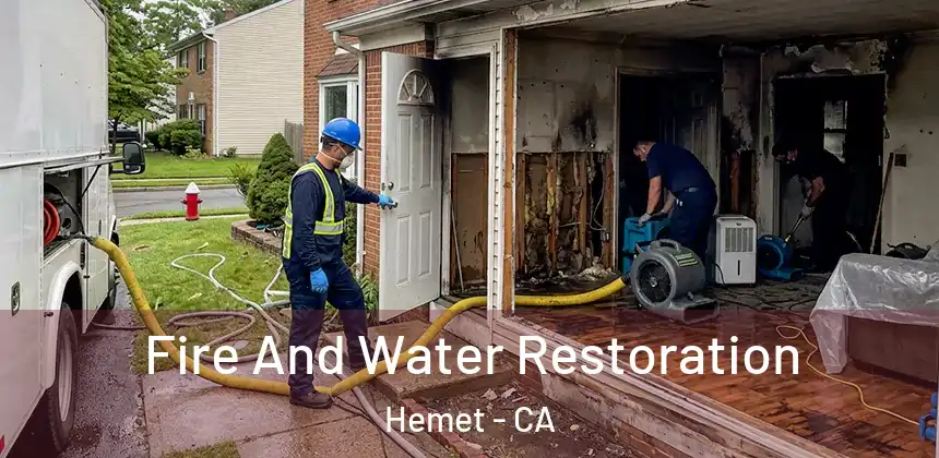  Fire And Water Restoration Hemet - CA