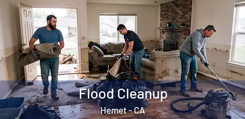 Flood Cleanup Hemet - CA