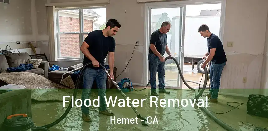  Flood Water Removal Hemet - CA