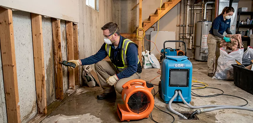 Basement Restoration After Water Damage in Hemet