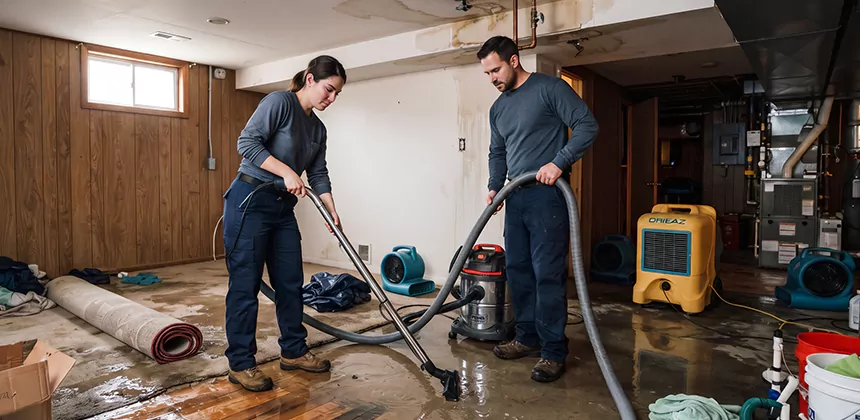 Frozen Pipe Burst Cleanup in Hemet