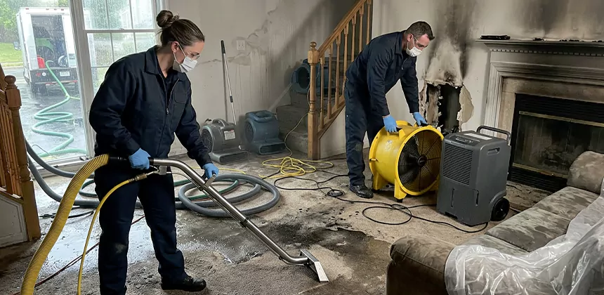 Same-Day Fire and Water Restoration in Hemet
