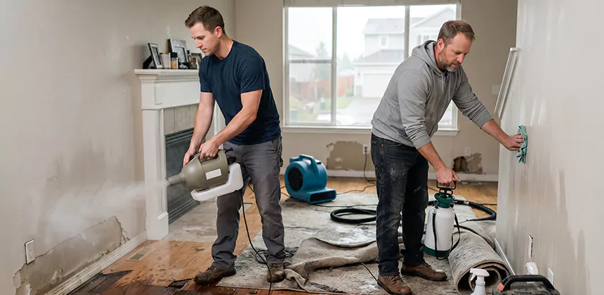 Post-Flood Sanitizing and Deodorizing in Hemet