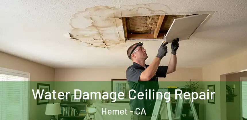  Water Damage Ceiling Repair Hemet - CA